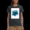 Gildan 100% Cotton Ladies T-Shirt Thumbnail