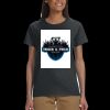 Gildan 100% Cotton Ladies T-Shirt Thumbnail