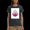 Gildan 100% Cotton Ladies T-Shirt Thumbnail