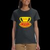 Gildan 100% Cotton Ladies T-Shirt Thumbnail