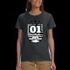 Gildan 100% Cotton Ladies T-Shirt Thumbnail