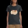 Gildan 100% Cotton Ladies T-Shirt Thumbnail