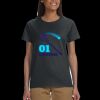 Gildan 100% Cotton Ladies T-Shirt Thumbnail