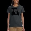 Gildan 100% Cotton Ladies T-Shirt Thumbnail