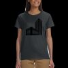 Gildan 100% Cotton Ladies T-Shirt Thumbnail