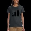 Gildan 100% Cotton Ladies T-Shirt Thumbnail