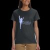 Gildan 100% Cotton Ladies T-Shirt Thumbnail