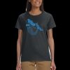 Gildan 100% Cotton Ladies T-Shirt Thumbnail