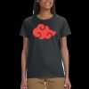 Gildan 100% Cotton Ladies T-Shirt Thumbnail