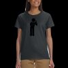 Gildan 100% Cotton Ladies T-Shirt Thumbnail